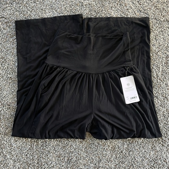 Athleta Studio Wide Leg Pant Petite - Picture 1 of 7